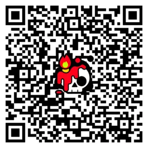 Candle spray QR code