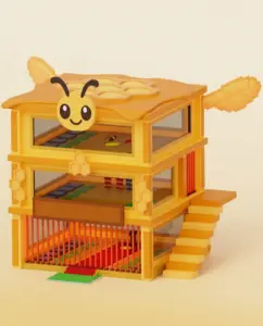 Honey bee base skin