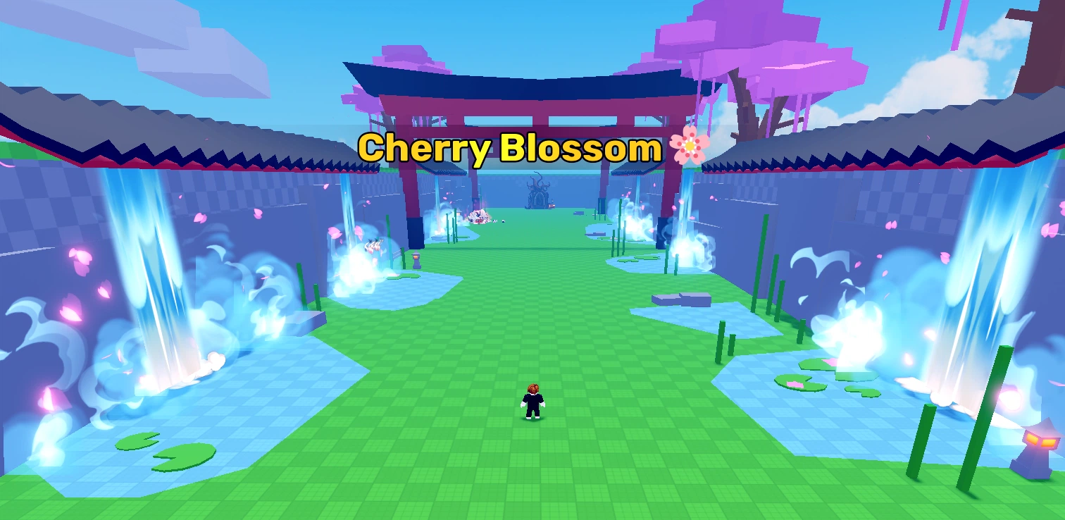 Steal an Egg Cherry Blossom biome