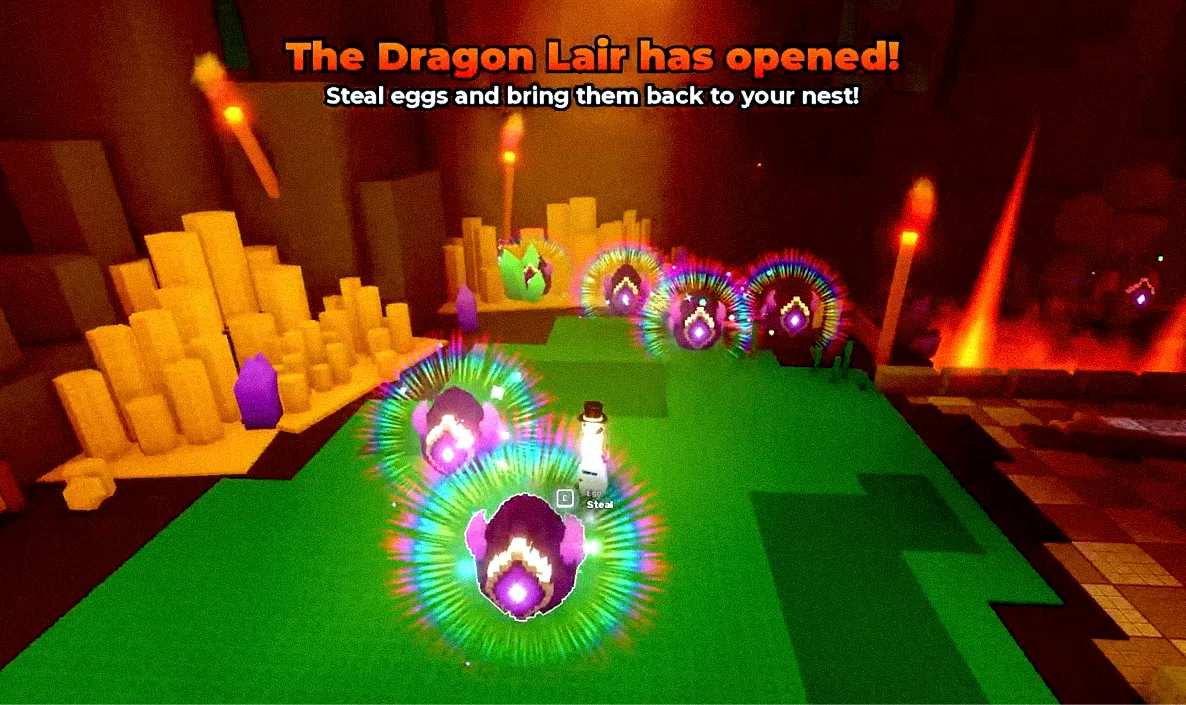 Steal an Egg Dragon Lair