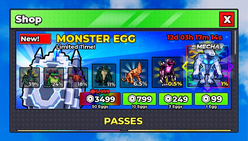Steal an Egg Monster Egg