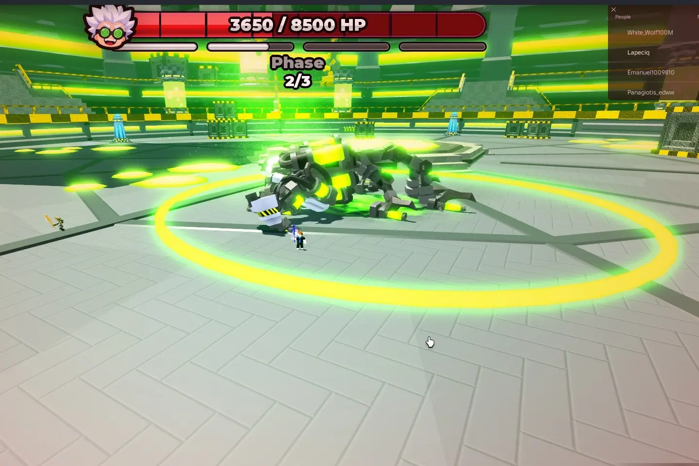 Dr Scrambles ground slam