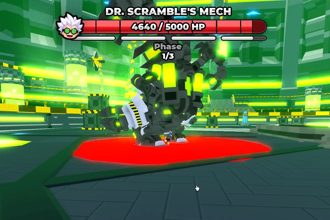 Dr Scrambles spinning attack