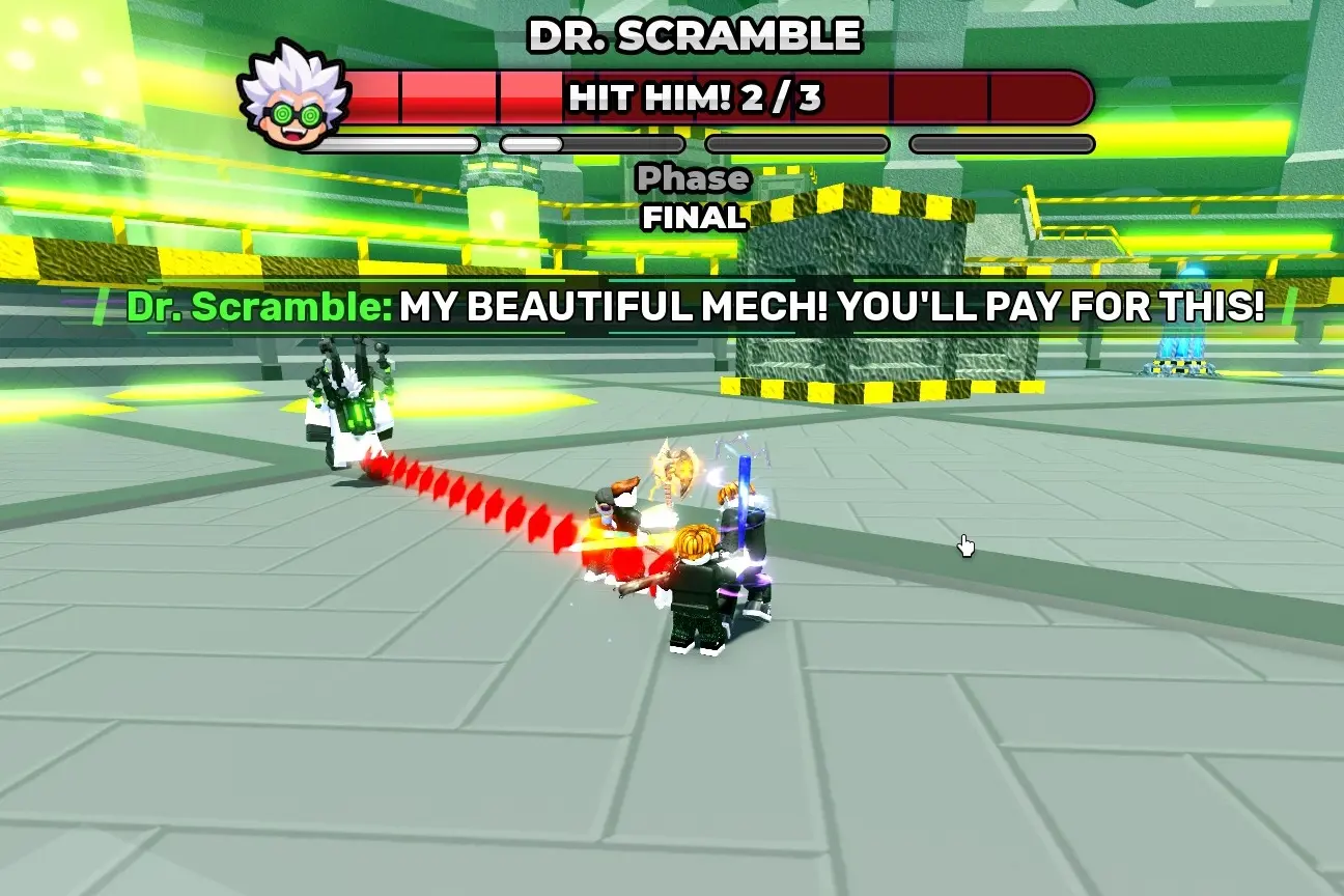 Dr Sramble without this Mecha