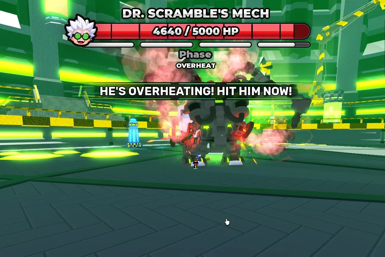 Dr Srambles Mechas Overheating mechanic