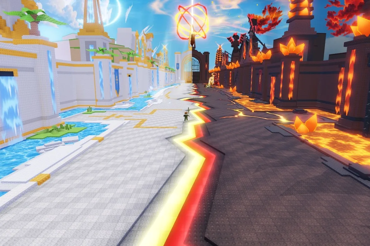 Mixed Angle and demon biome in Steal an Egg