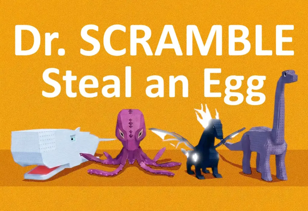 Steal an Egg Dr. Scramble Event (Update #5): Nibbles, Drones & Experiment Vault