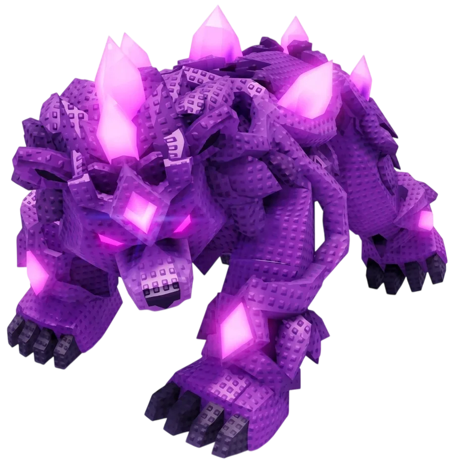 Steal an Egg Amethyst Runebear