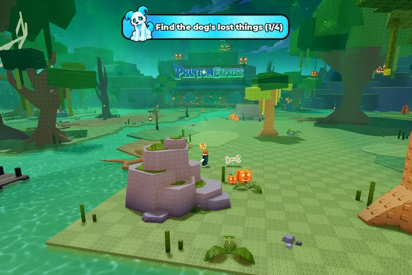 Finding bone item