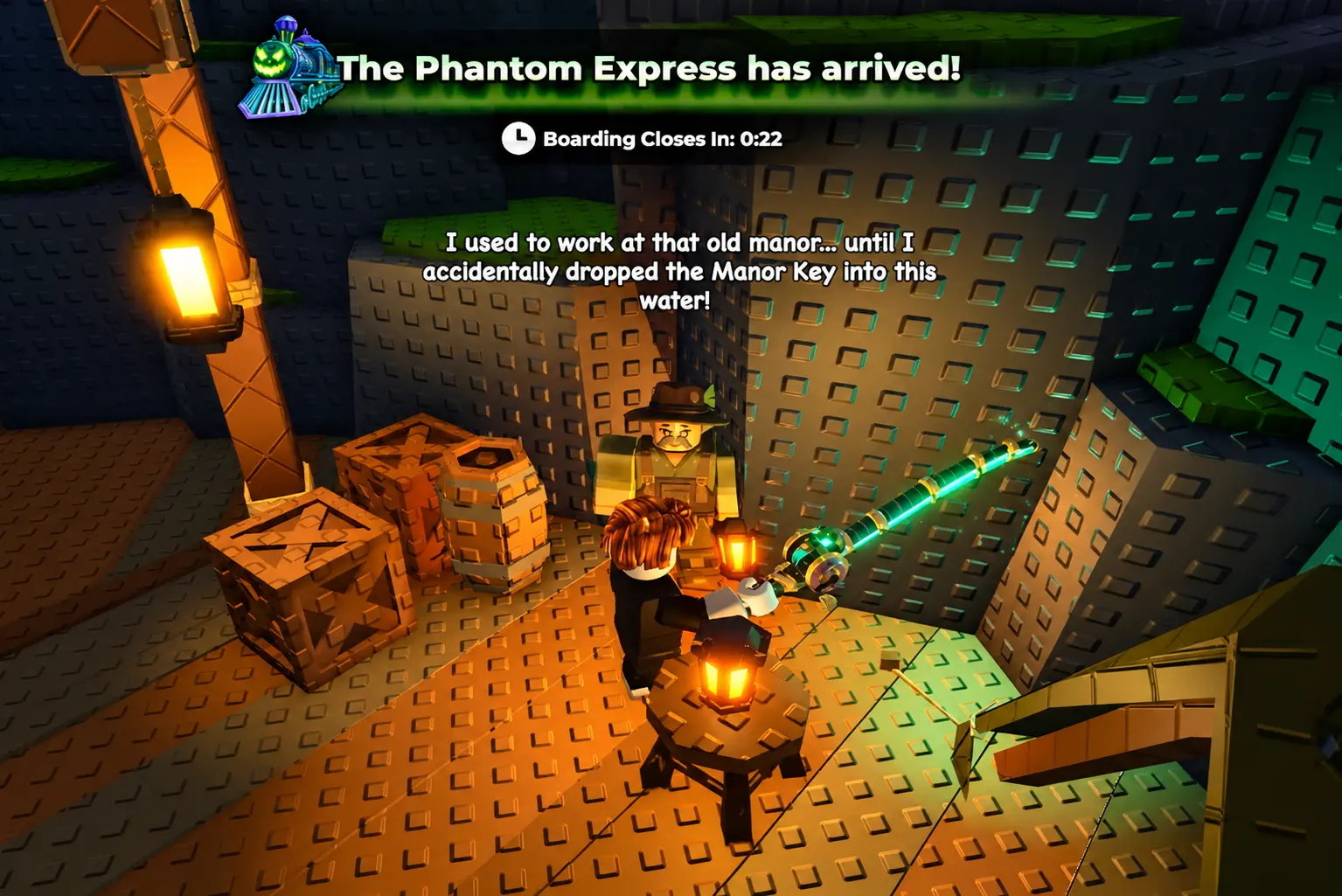 Gus NPC giving quest