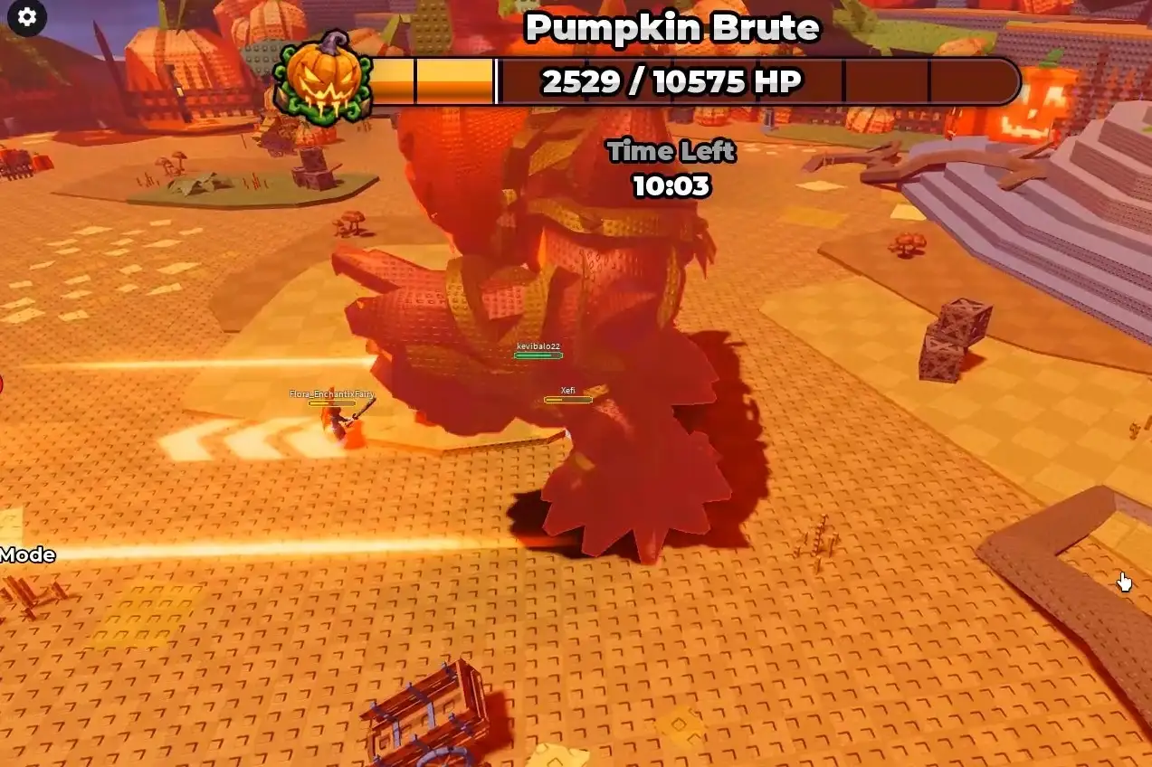 Pumpkin Brute dash attack