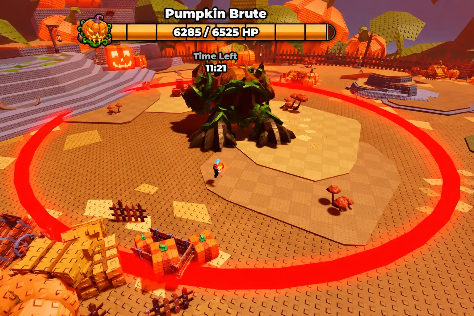 Pumpkin Brute ground slam attack