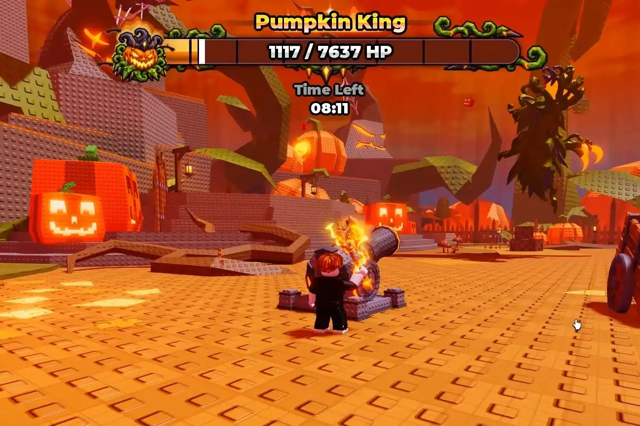 Pumpkin King last stand