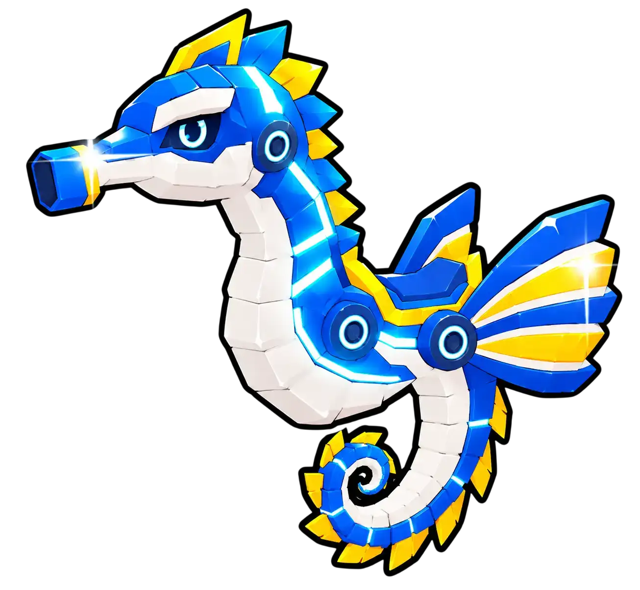Race Seahorse mount