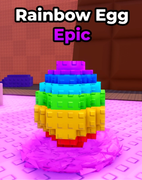 Break and Steal an Egg Rainbow Egg