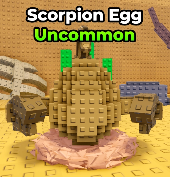 Break and Steal an Egg Scorpion Egg