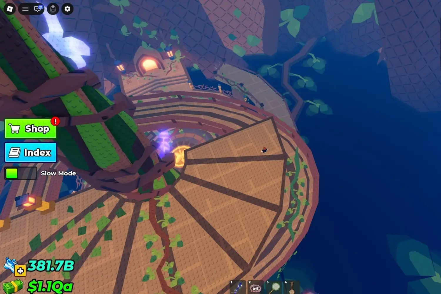 Top of Enchanter Tree spire