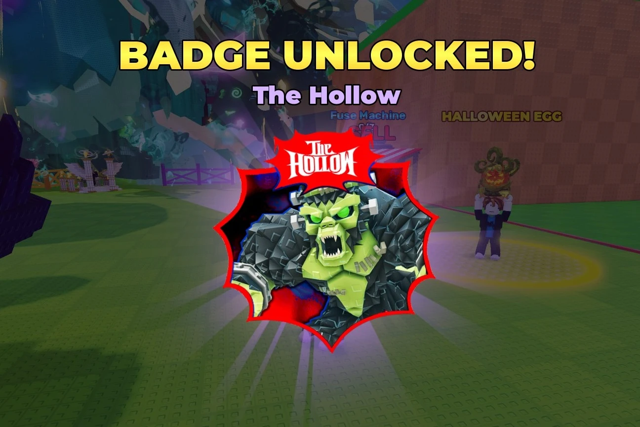 Unlocked Hollow badge notification
