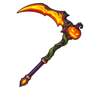 Pumpkin Scythe weapon